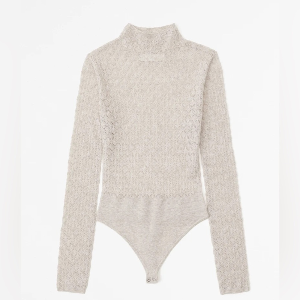 Abercrombie Merino Wool blend bodysuit